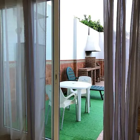 Apartamento con piscina en Ciudad Jardín Málaga Exterior foto